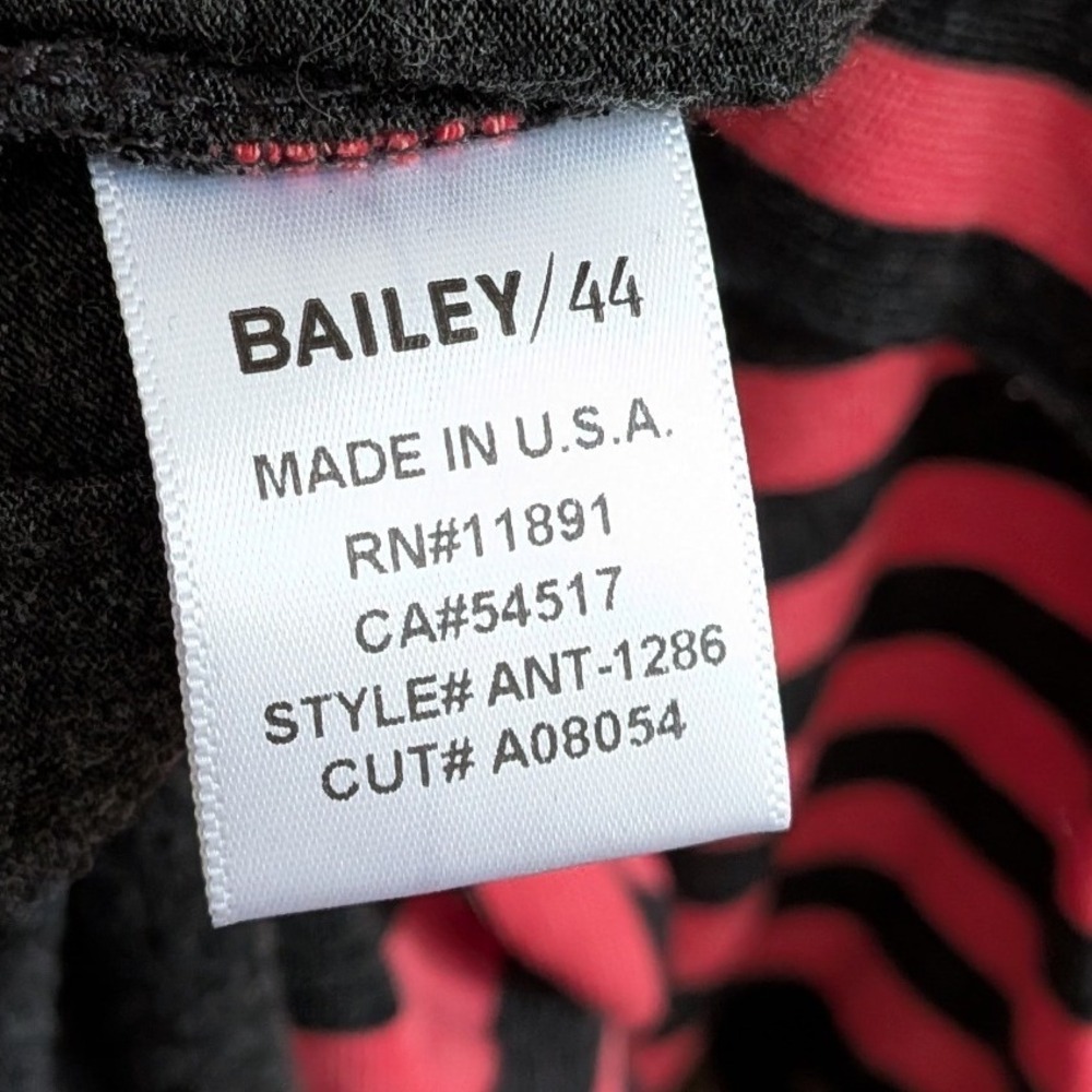 Bailey 44 Womens Sz Small Striped Layered Bodycon Dress Coral Gray Tan ANT-1286 - Picture 4 of 8